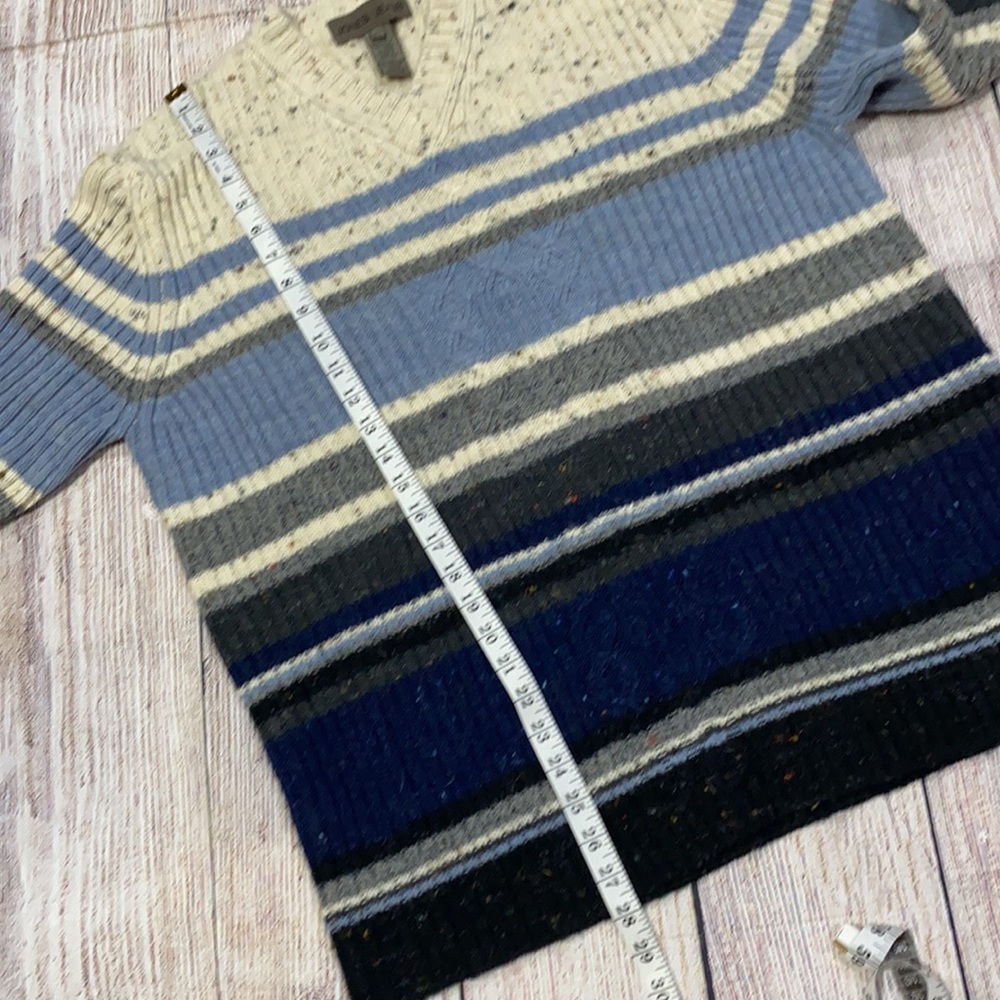 Jones jeans wool blend cable knit sweater size XL - Picture 4 of 5